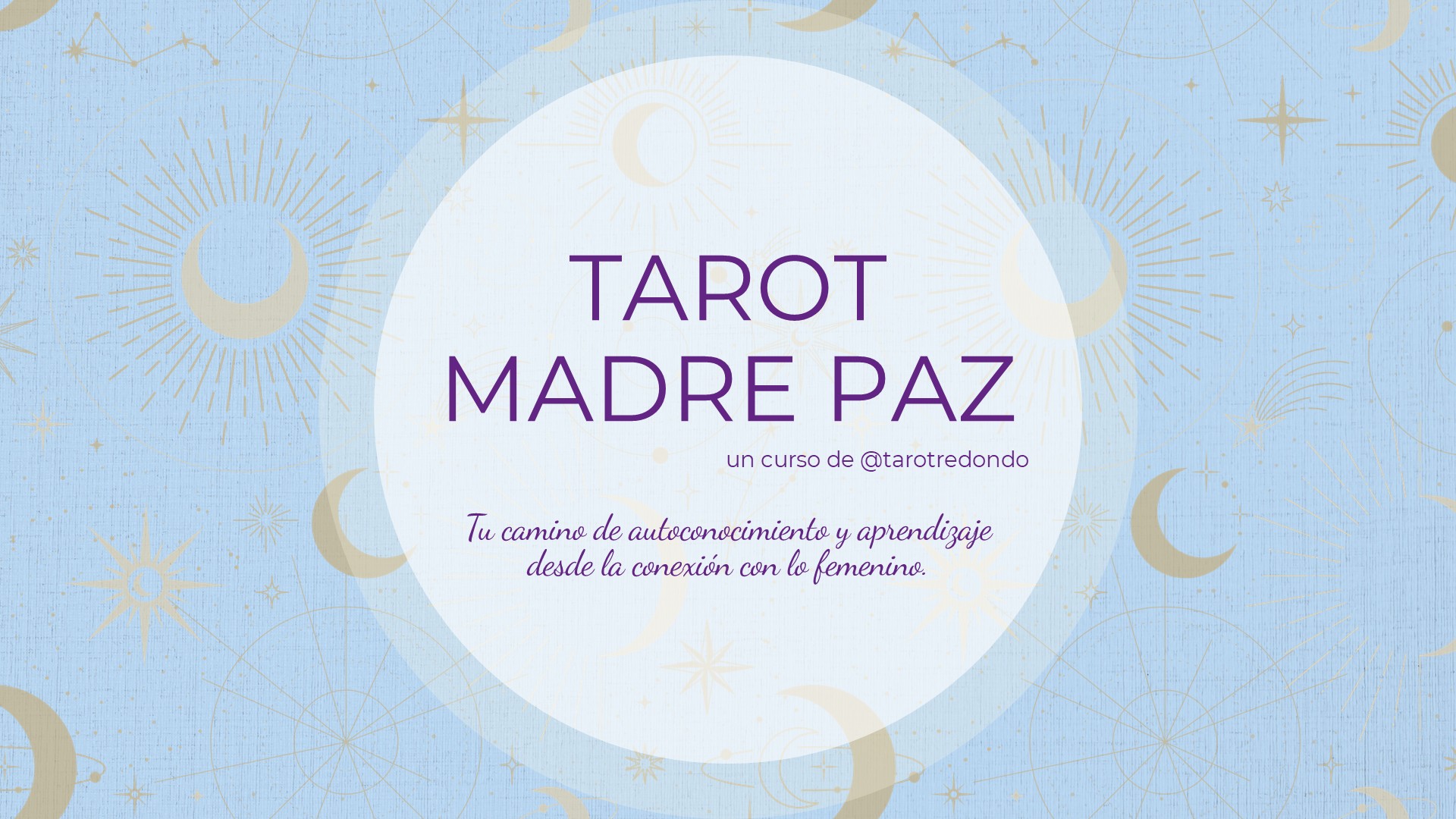 Tarot Madre Paz